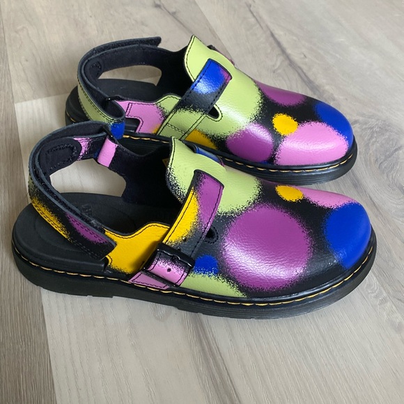 BRAND NEW! Dr. Martens Jorgie Y Leather Slingback Clogs - Size 6 (37) - Picture 3 of 7